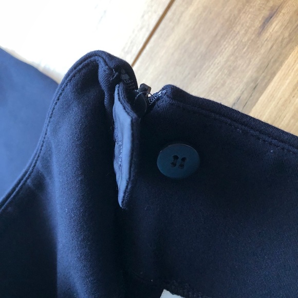 Talbots Petites Navy Skinny Mid Rise Dress Pants - Picture 7 of 10